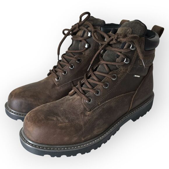 Wolverine MEN'S FLOORHAND WATERPROOF 6" WORK BOOT Brown 12 - Picture 1 of 10